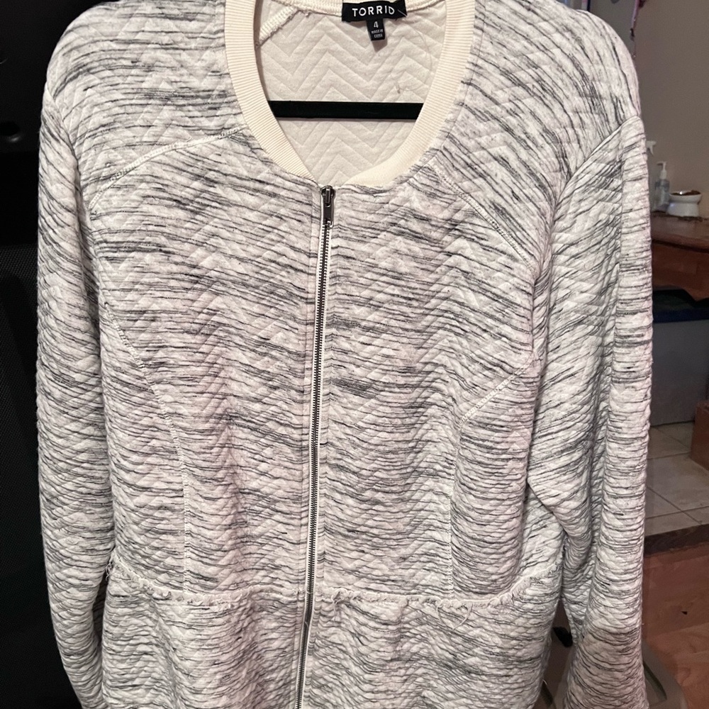 Peplum jacket by Torrid